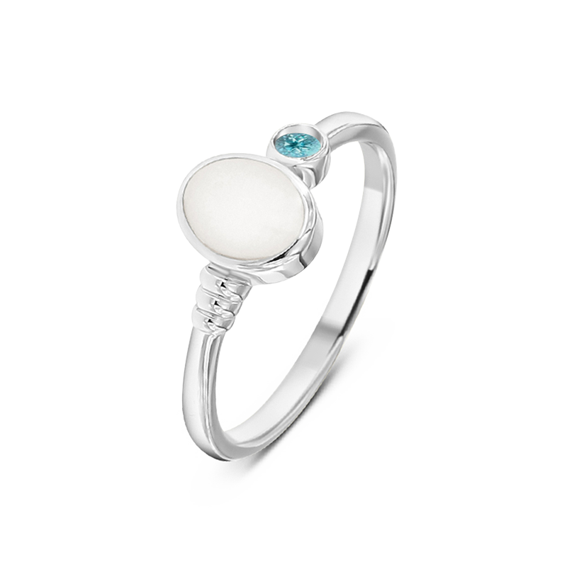 Elisa | Moedermelk Ring massief