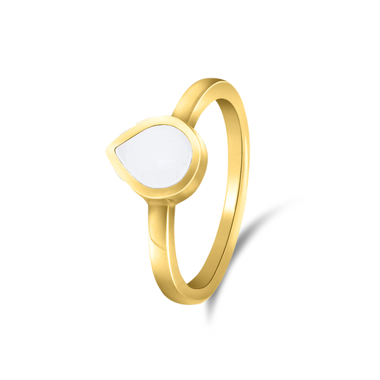 Droplet | Moedermelk Ring Goud