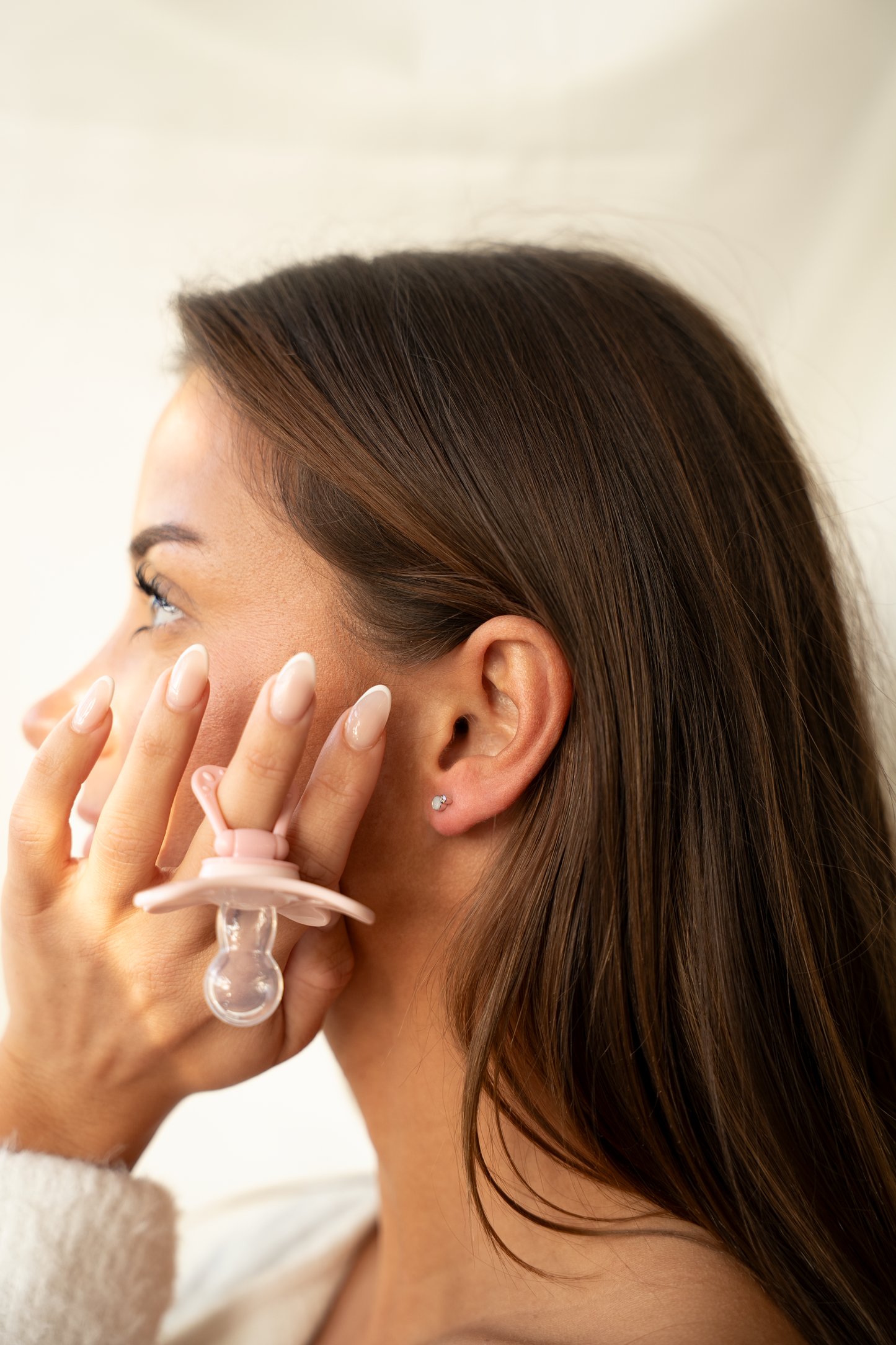 Mila | Breast Milk Stud Earrings solid