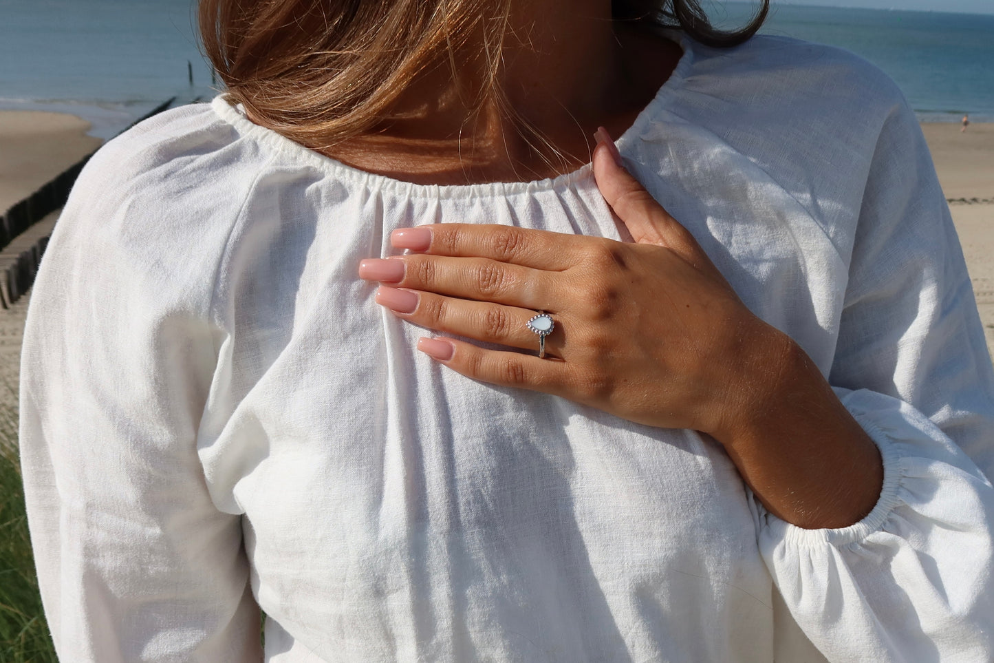 Hailey | Moedermelk Ring Zilver