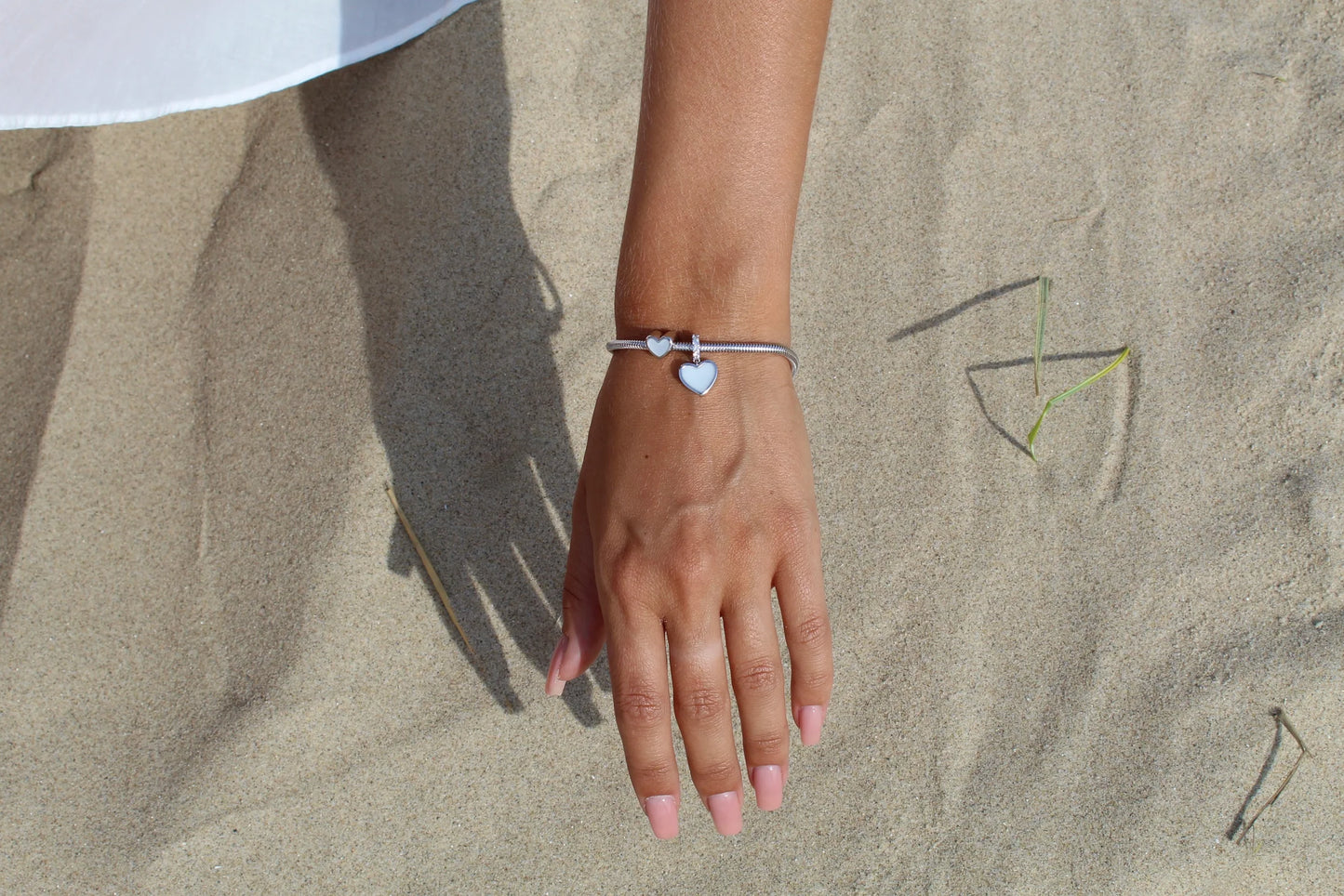 Zilveren Bedel Armband