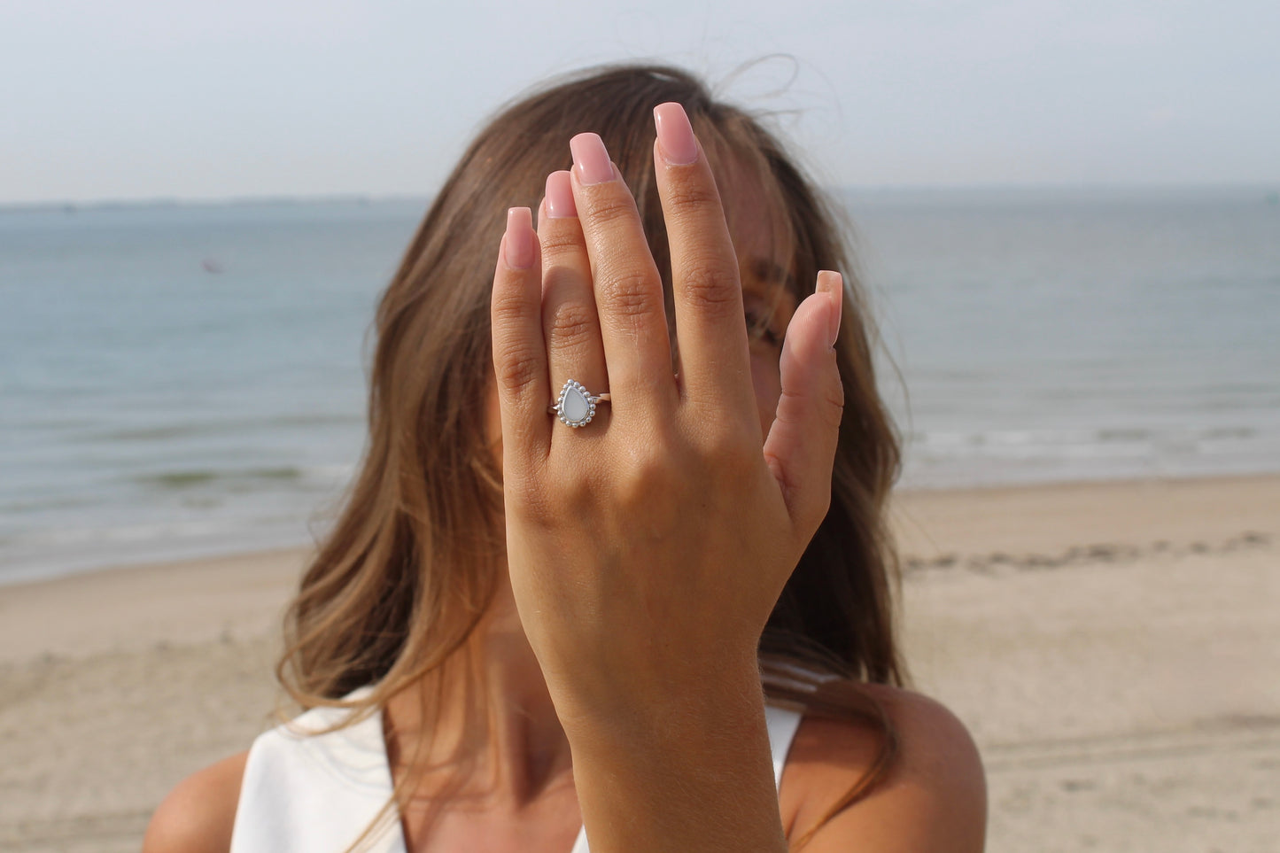 Jasmijn | Moedermelk Ring massief