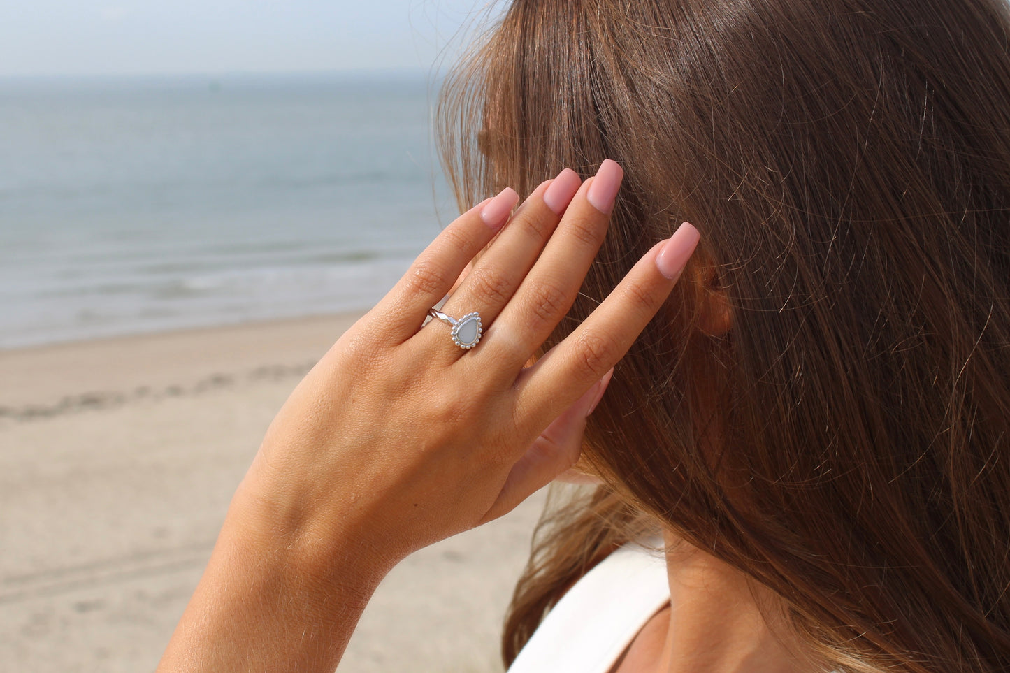 Jasmijn | Moedermelk Ring massief