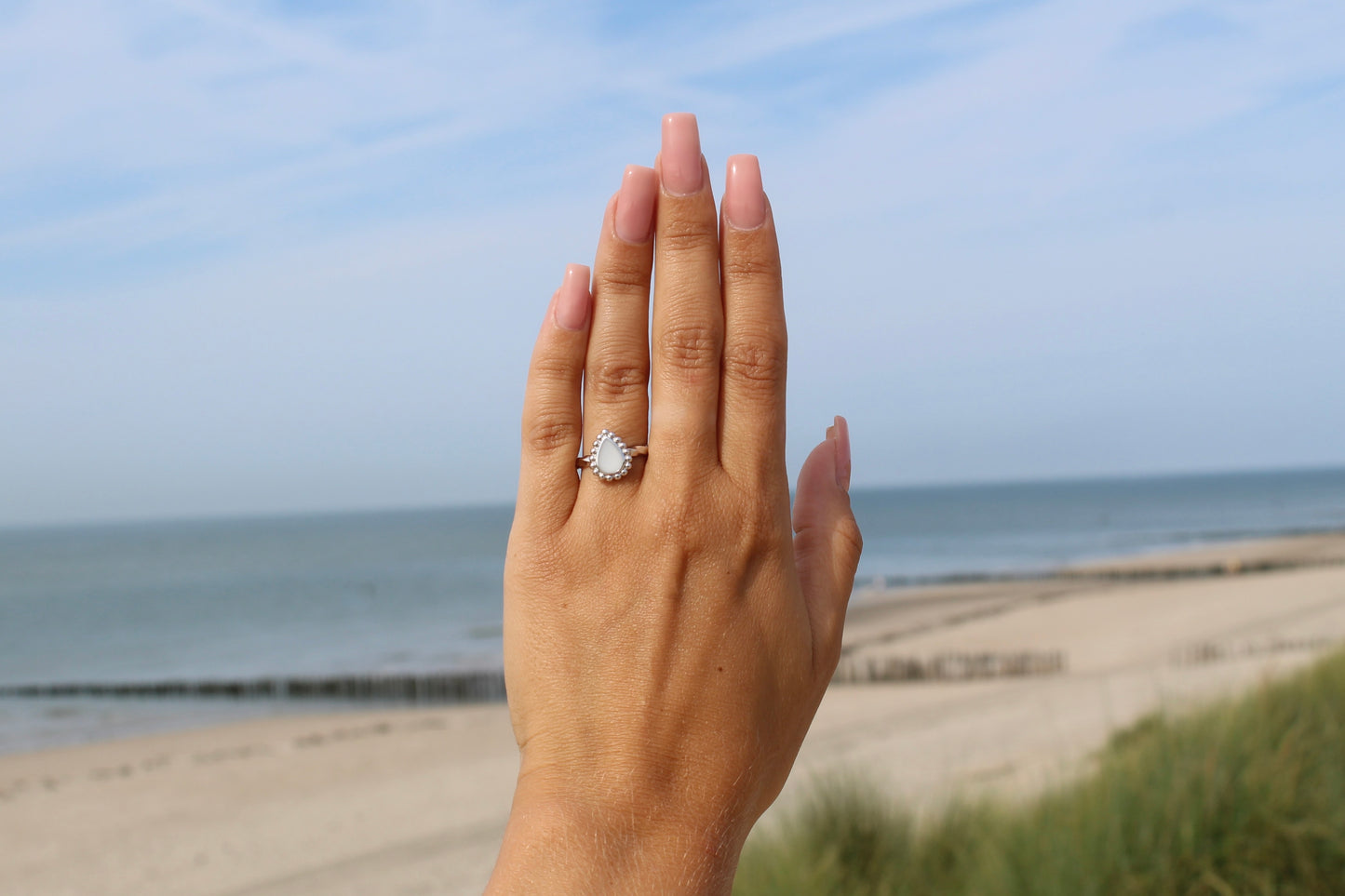 Jasmijn | Moedermelk Ring massief
