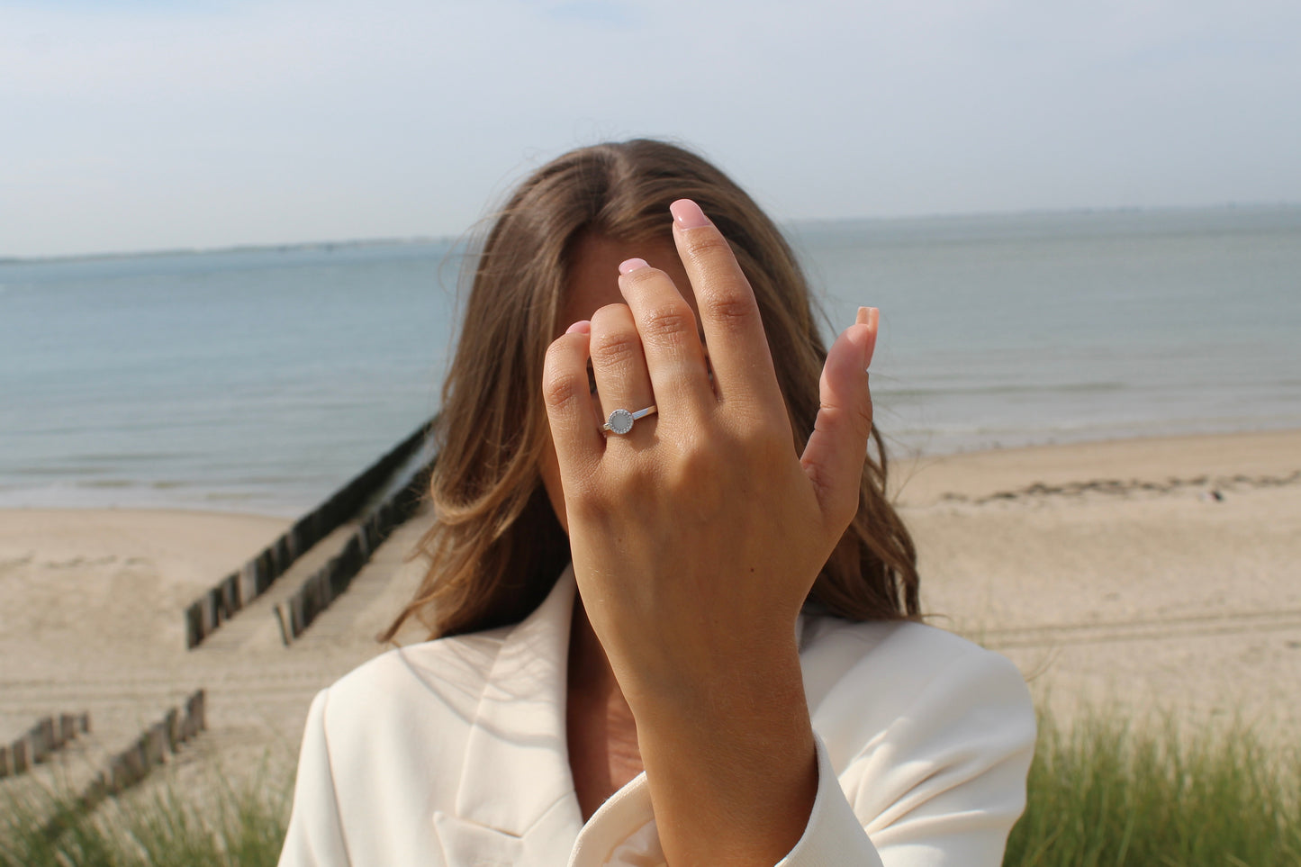 Zoë | Moedermelk Ring Zilver