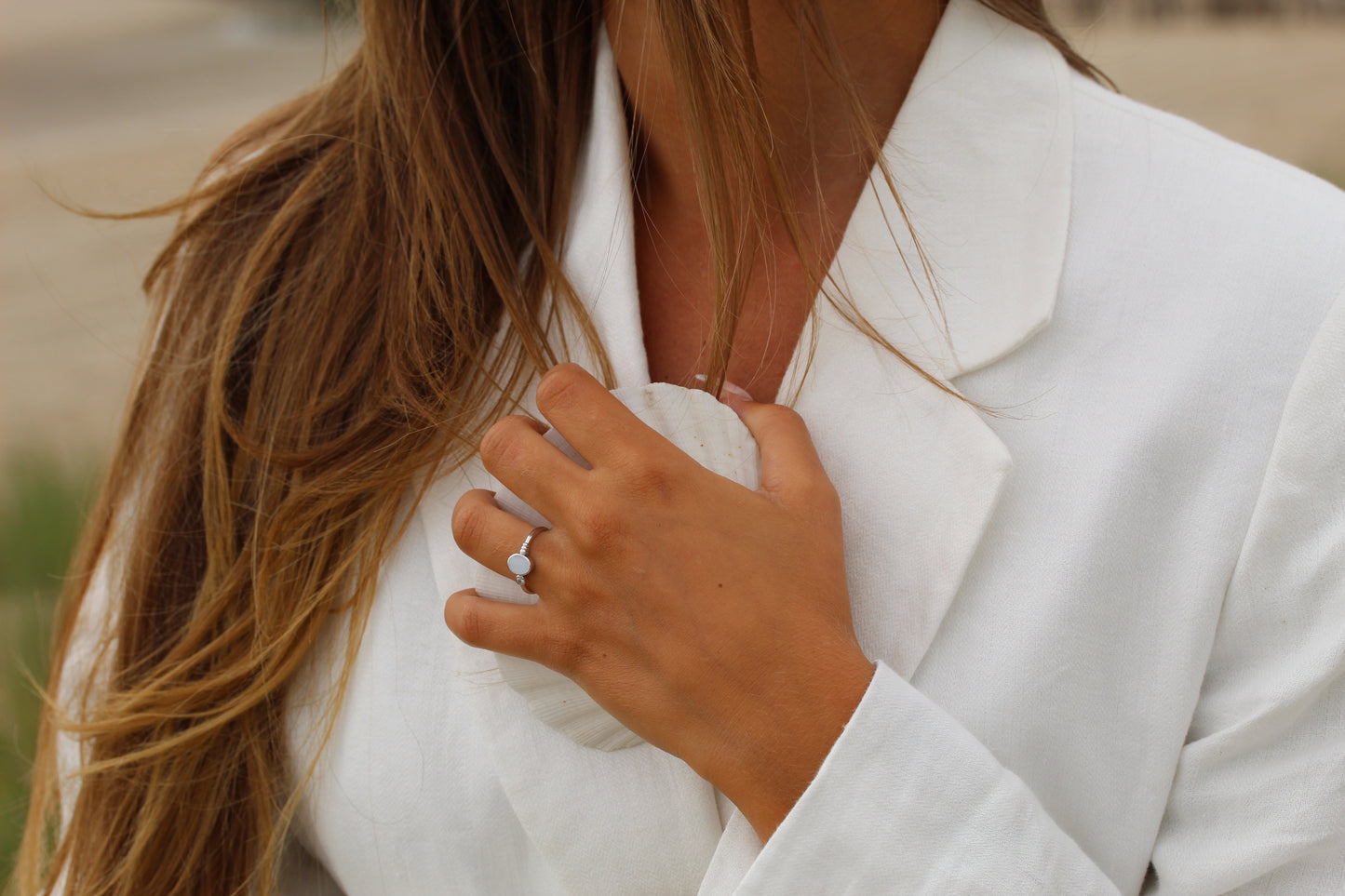 Elisa | Moedermelk Ring massief