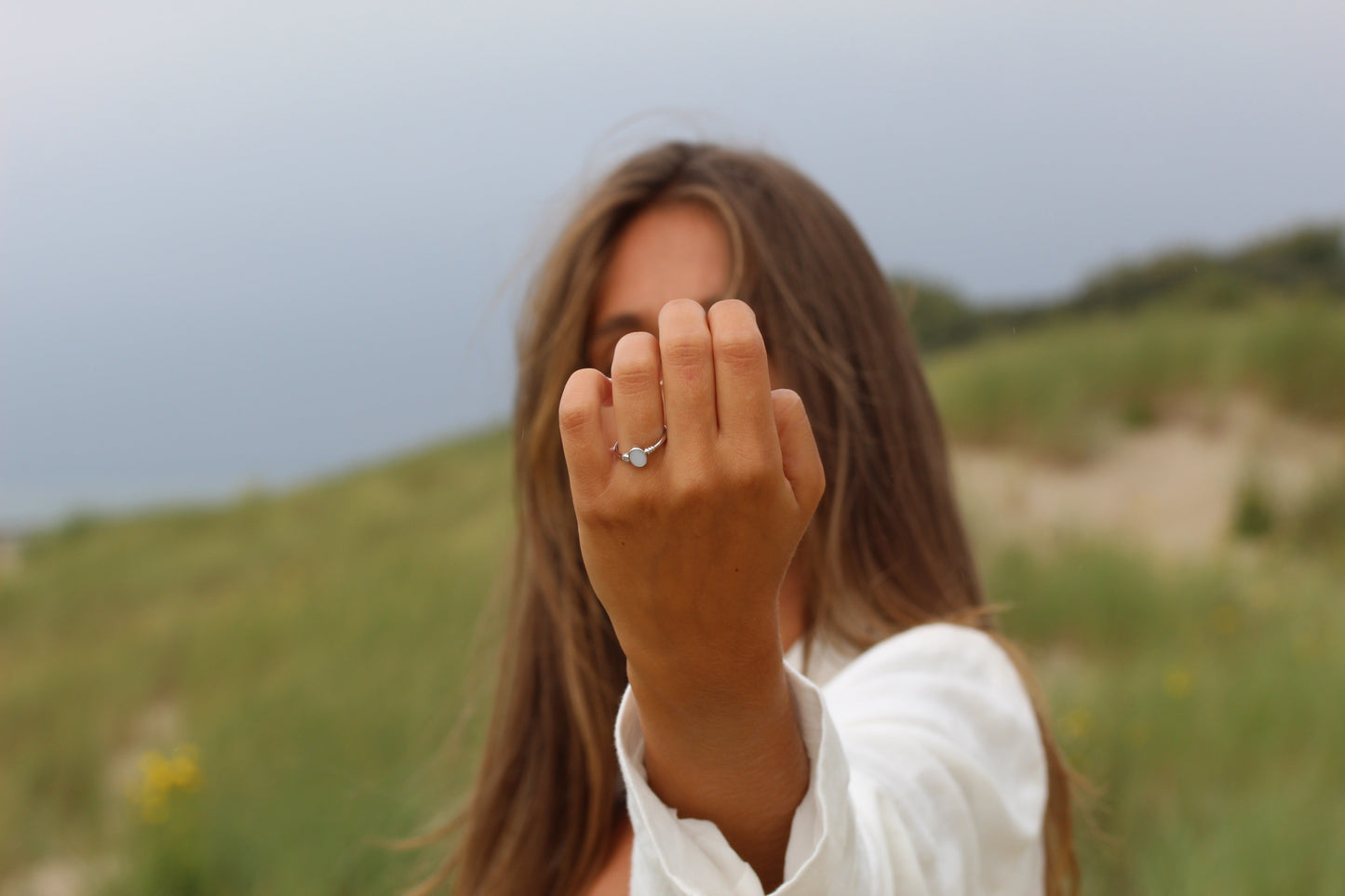 Elisa | Moedermelk Ring Zilver