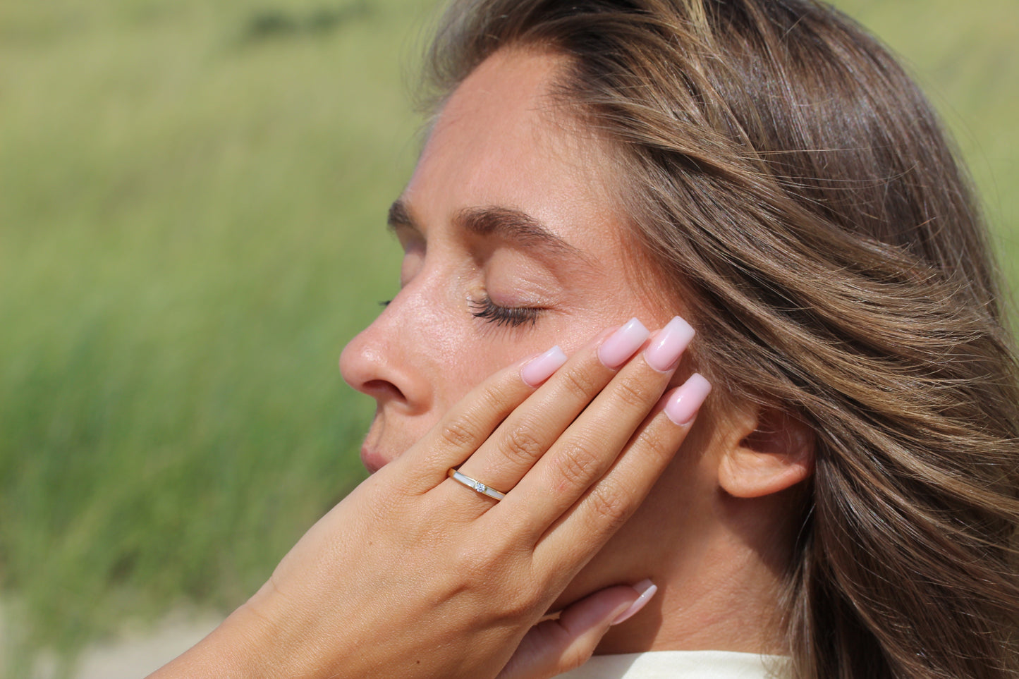 Cinderella | Moedermelk Ring massief