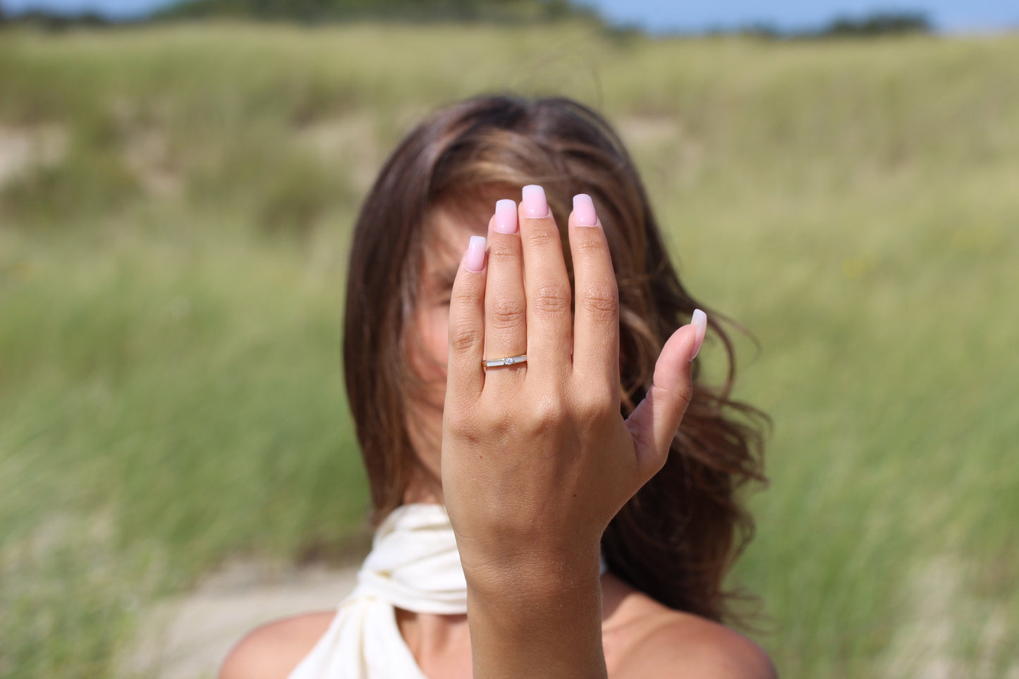 Cinderella | Moedermelk Ring massief