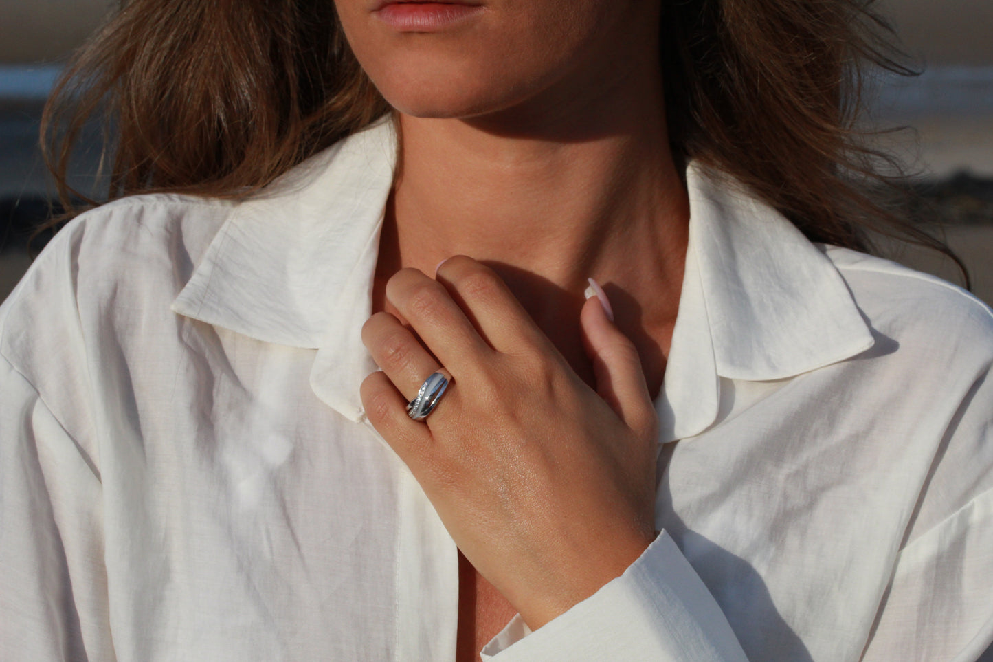 Julie | Moedermelk Ring massief