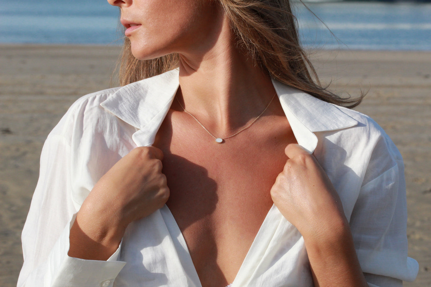 Luna | Moedermelk Ketting massief