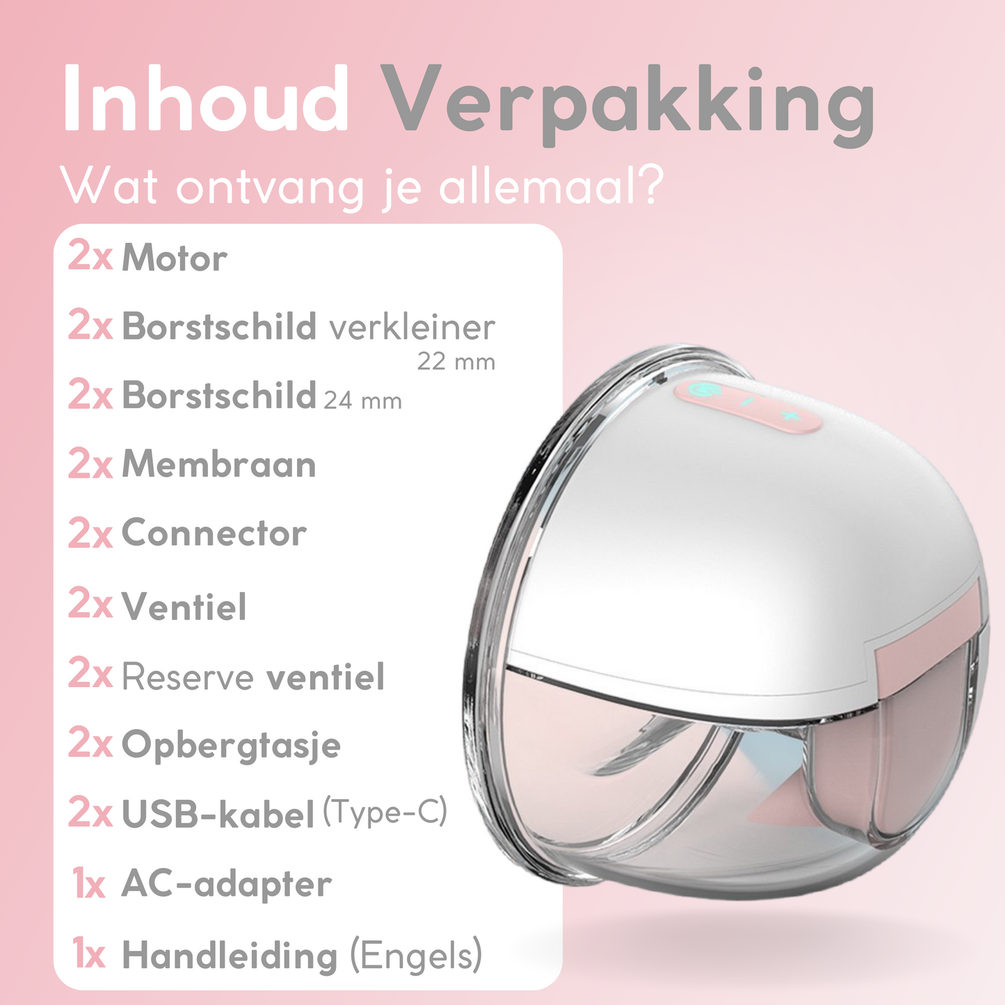 Dubbele Youha The Ins - Gen 2 - 22&24mm met app