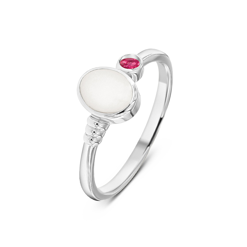 Elisa | Moedermelk Ring massief