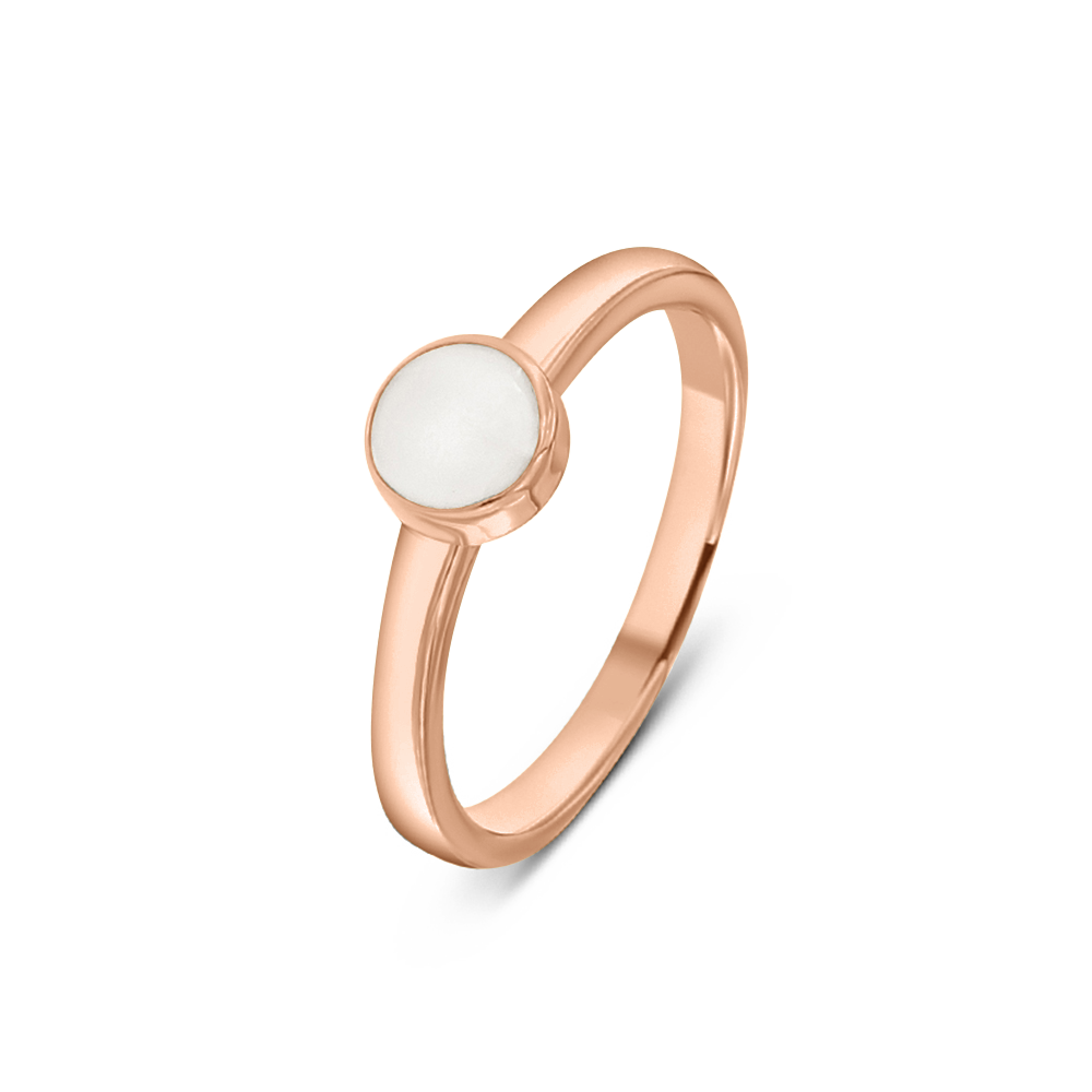 Lis | Moedermelk Ring massief
