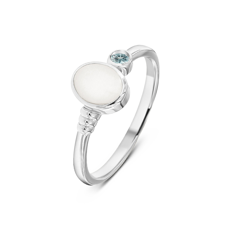 Elisa | Moedermelk Ring massief