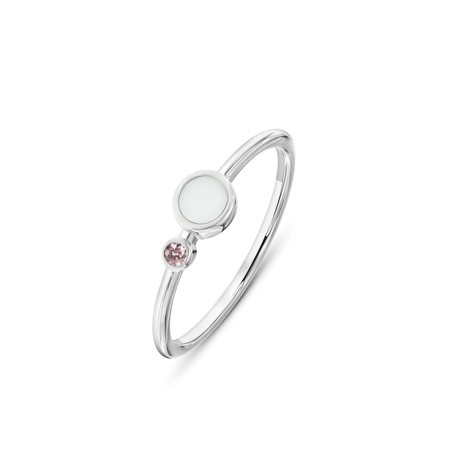 Giulia | Moedermelk Ring massief