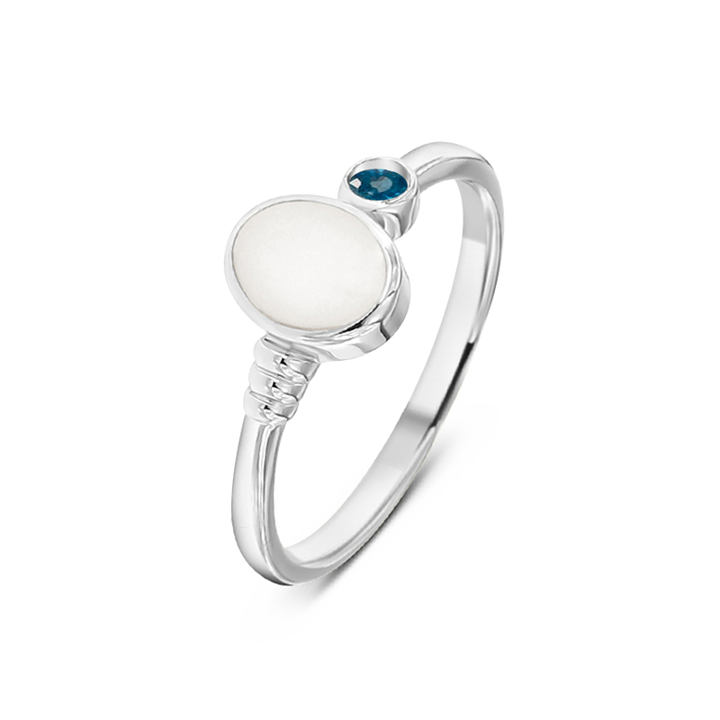 Elisa | Moedermelk Ring massief