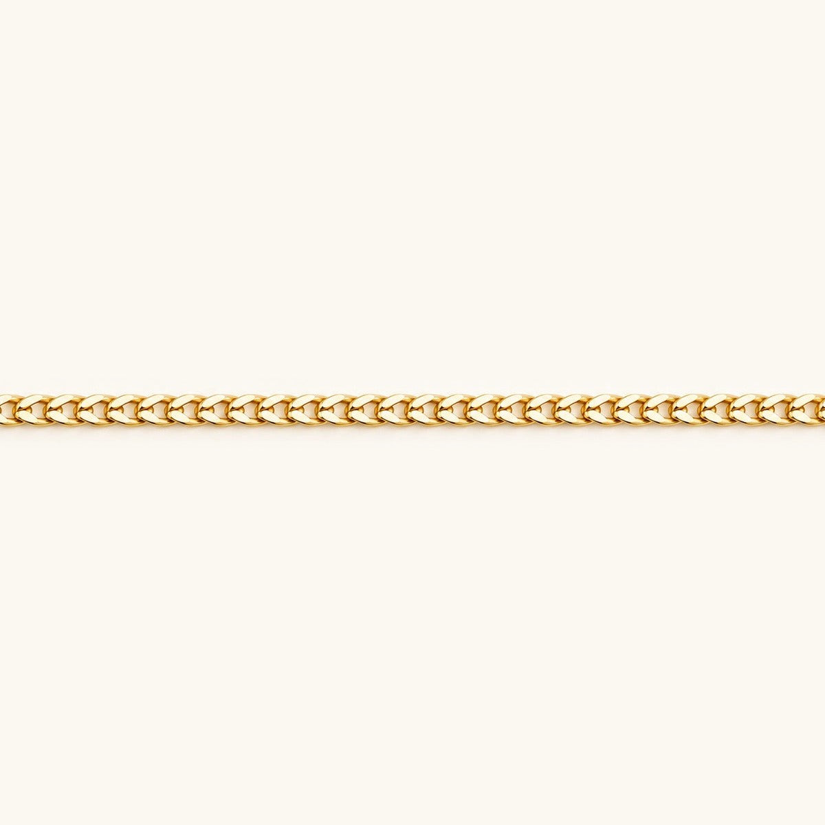 Ketting van geel goud met een klassiek ontwerp