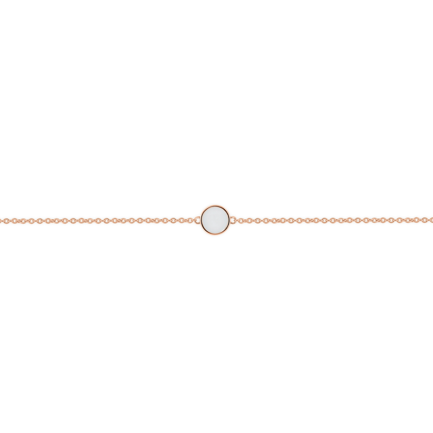 Lis moedermelk armband in rosé goud