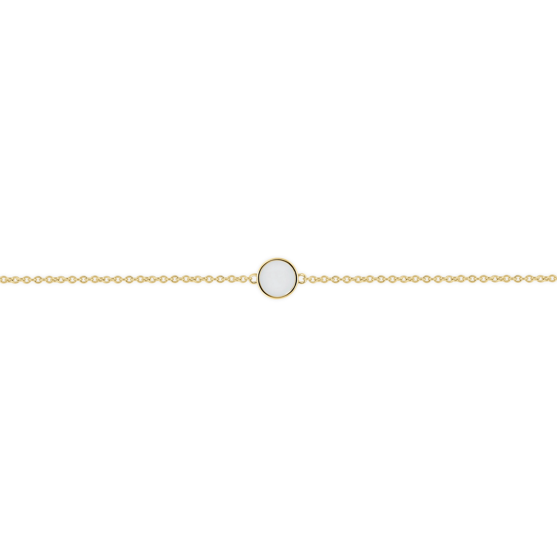 Gouden Lis moedermelk armband van Mama Jewels