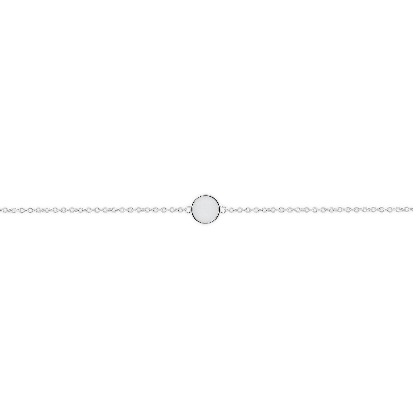 Small Circle of Life | Breast Milk Bracelet Silver