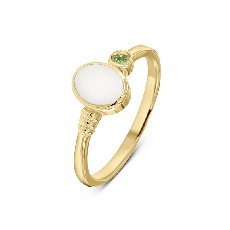 Elisa | Moedermelk Ring massief