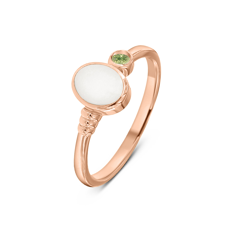 Elisa | Moedermelk Ring massief