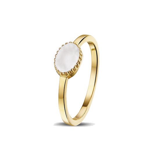 Luna | Moedermelk Ring Goud