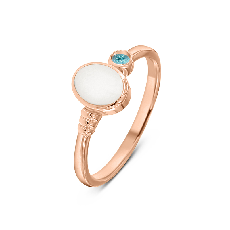 Elisa | Moedermelk Ring massief