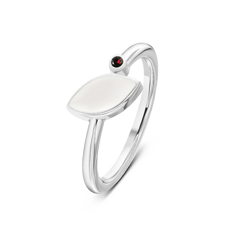 Lina | Moedermelk Ring massief