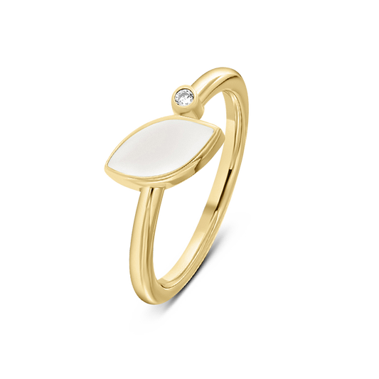 Lina | Moedermelk Ring massief