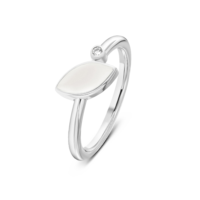 Lina | Moedermelk Ring massief