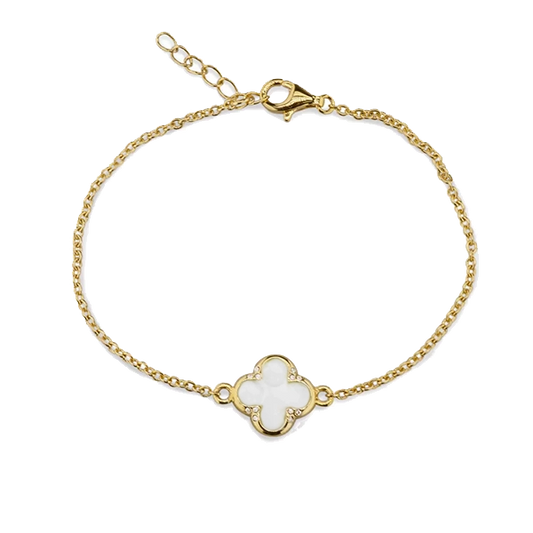 Lucky| Moedermelk Armband Goud