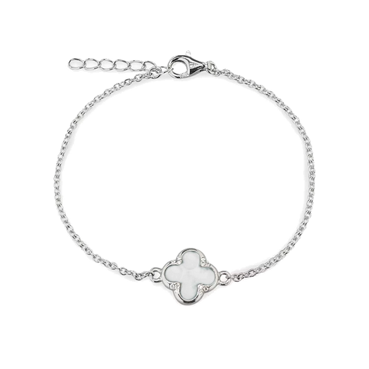 Lucky | Moedermelk Armband Zilver