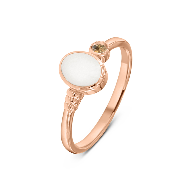 Elisa | Moedermelk Ring massief