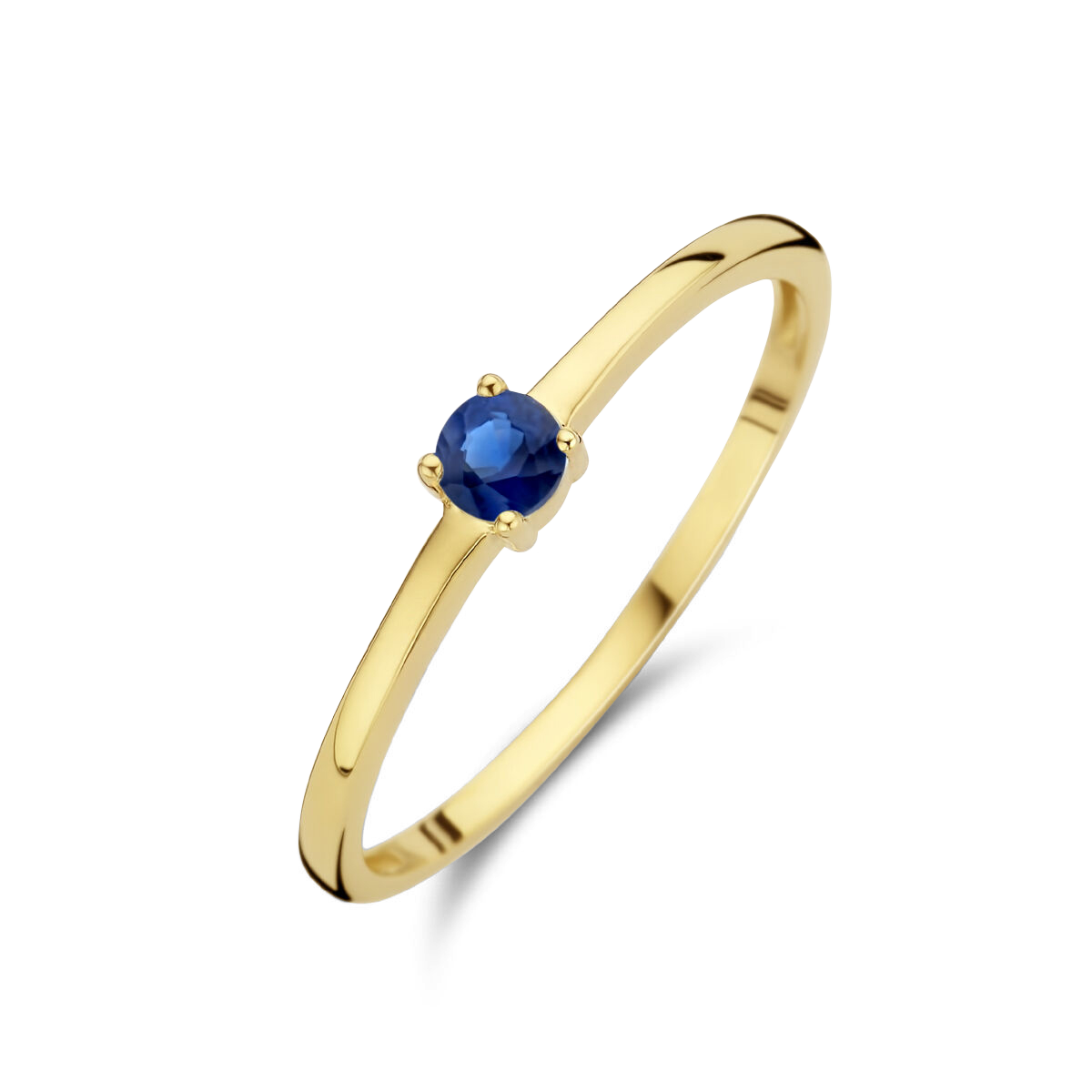 Puck | Geboortesteen Ring Goud