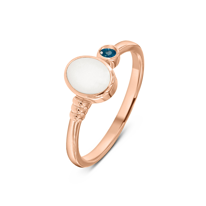 Elisa | Moedermelk Ring massief