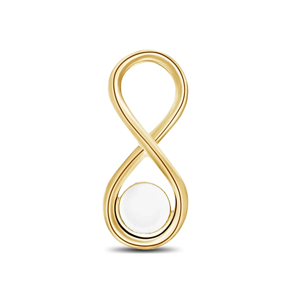 Infinity | Moedermelk Hanger Goud